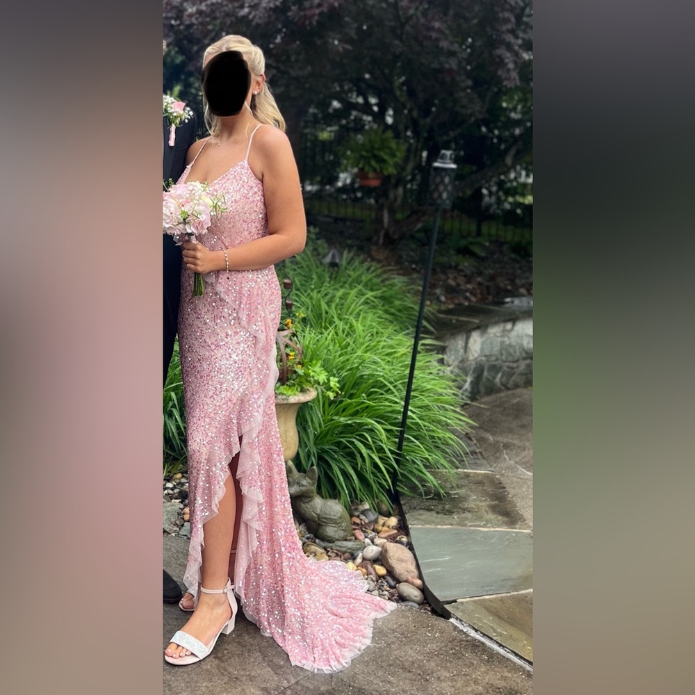 Mac Duggal 43317 Dress Pink Ice